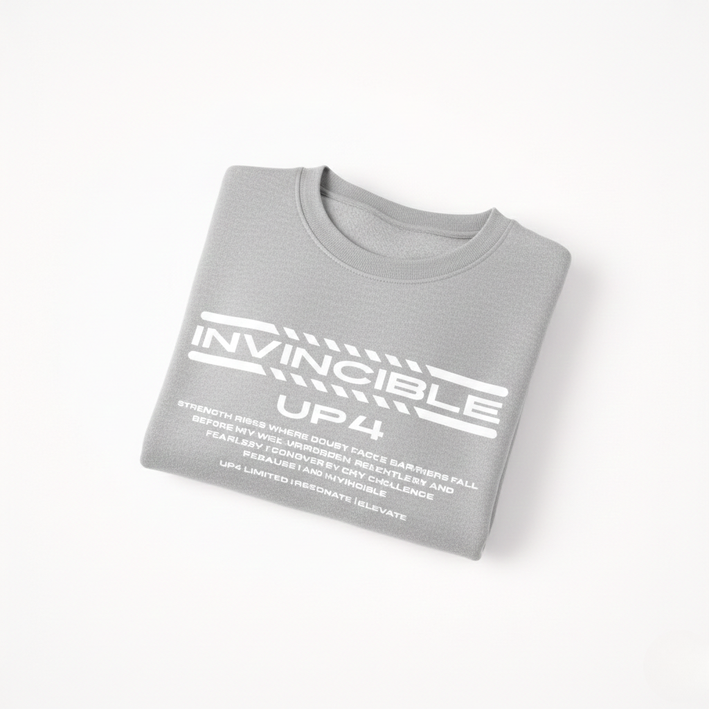 UP4 Invincible | Men's Sweatshirt | Folded