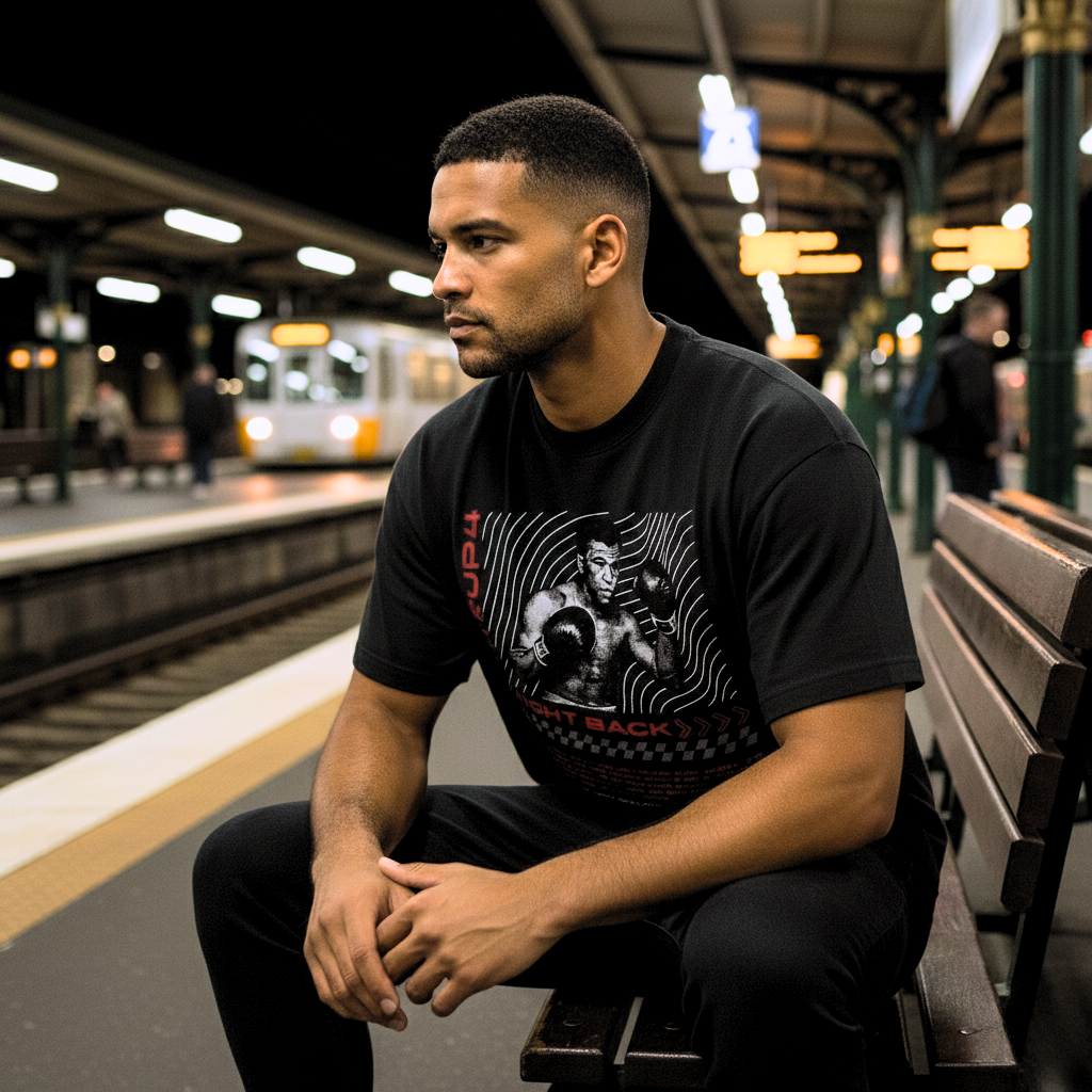 UP4 Fight Back | Men's Box Fit T-Shirt | Reallife