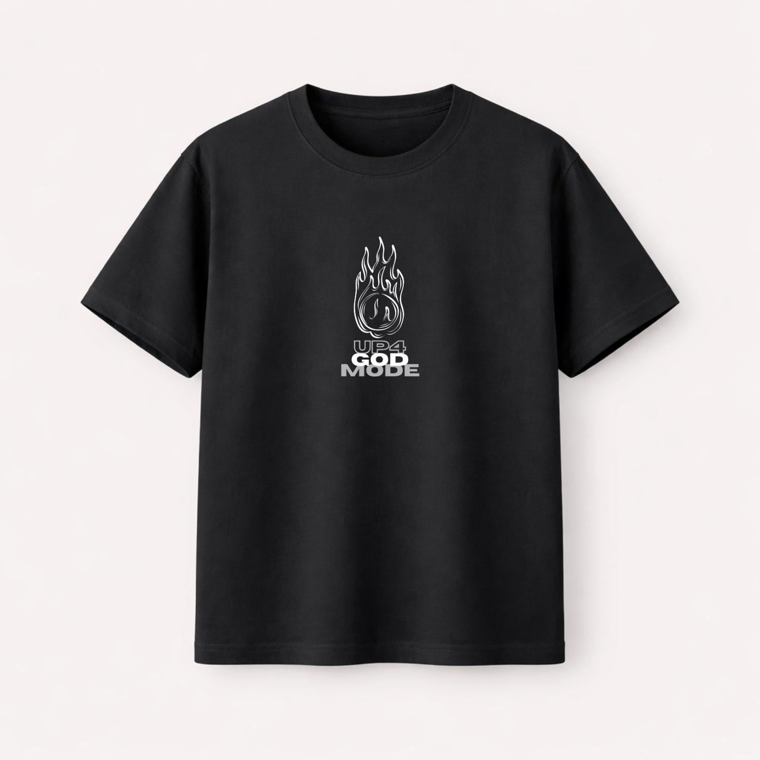 UP4 God Mode | Men's Box Fit T-Shirt | Front