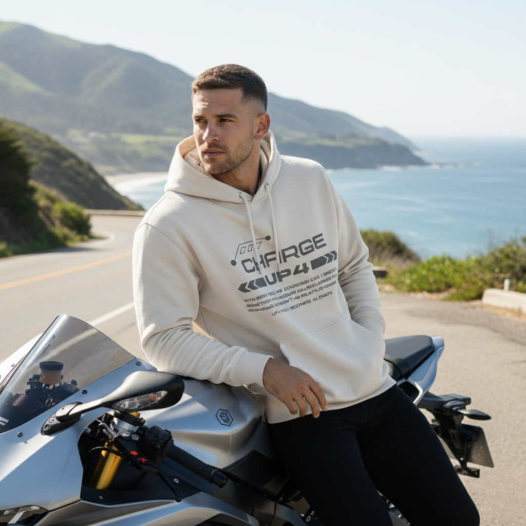UP4 Charge | Men's Hoodie | Reallife