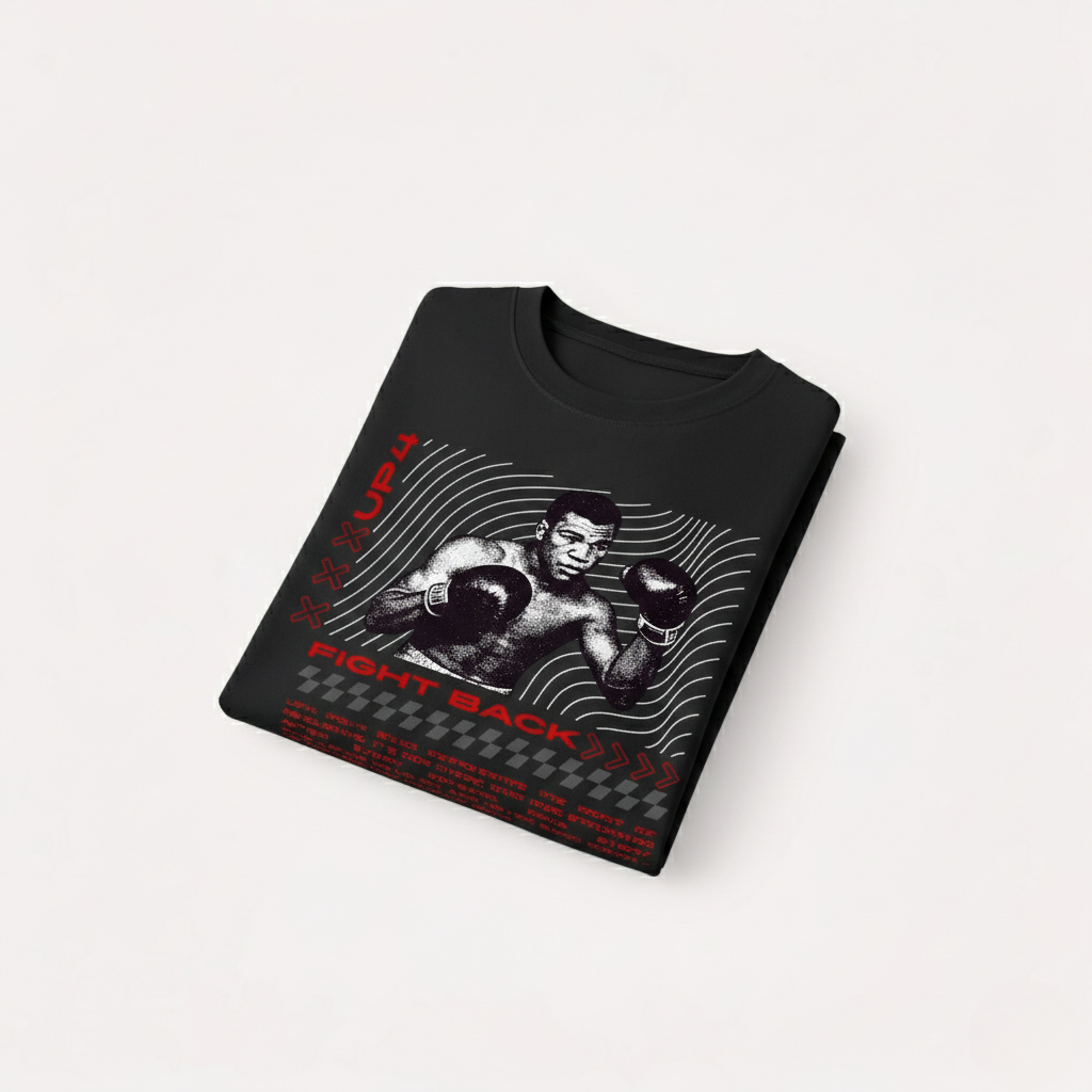 UP4 Fight Back | Men's Long Sleeve T-Shirt | Folded