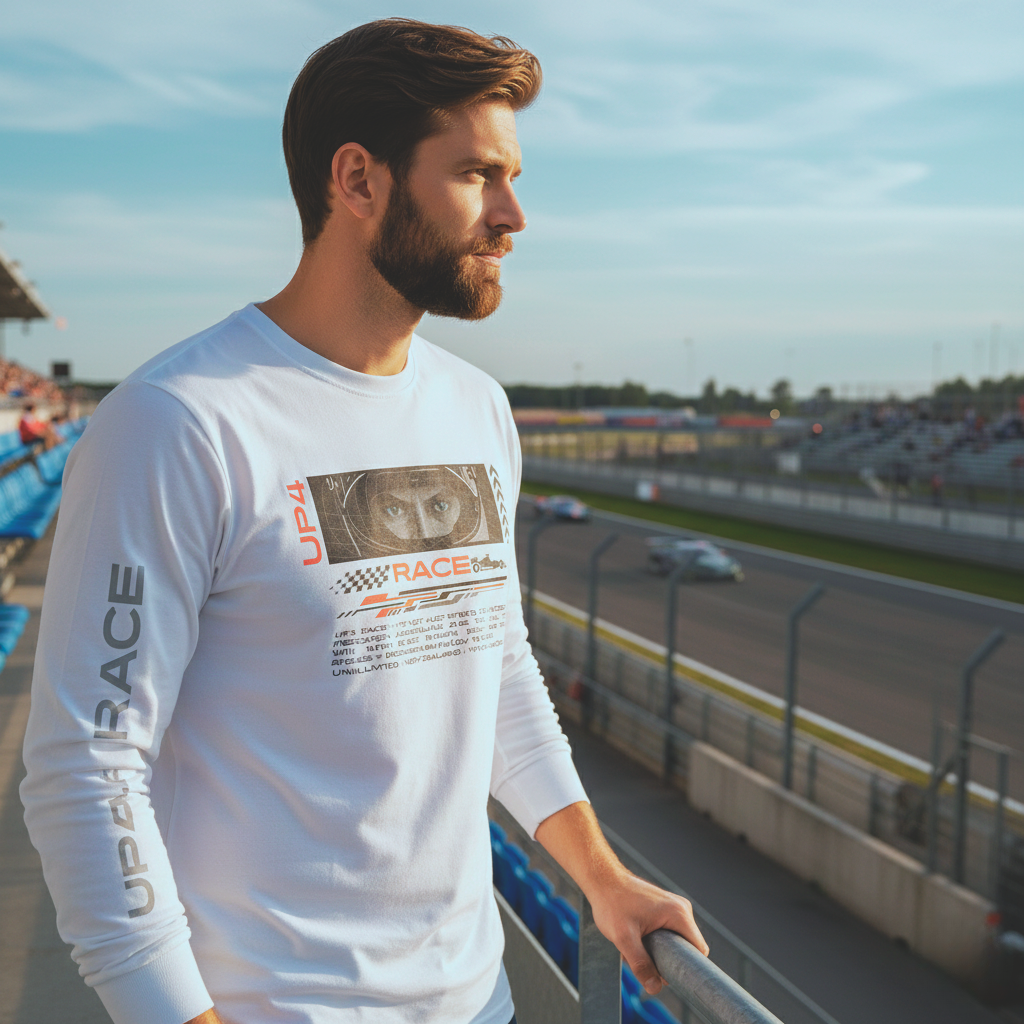 UP4 Race | Men's Long Sleeve T-Shirt | Reallife
