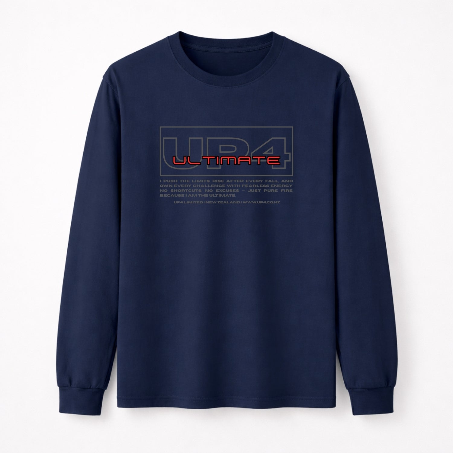 UP4 Ultimate | Men's Long Sleeve T-Shirt | Front
