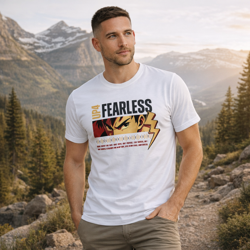 UP4 Fearless | Men's T-Shirt | Reallife
