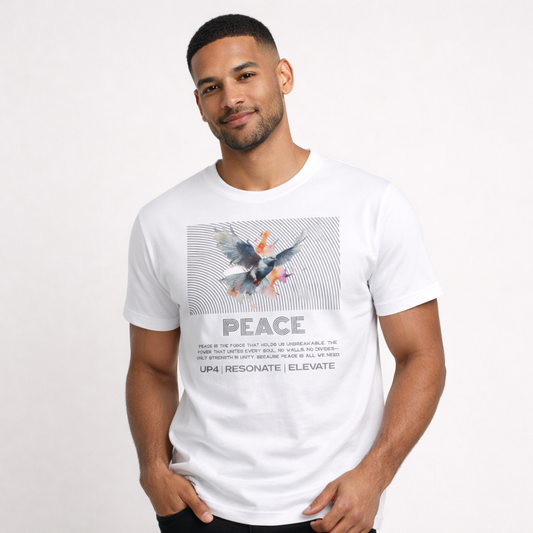 UP4 Peace | Men's T-Shirt | Model