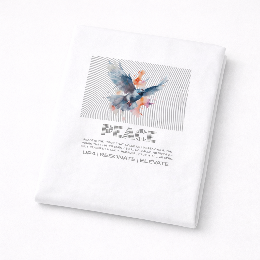 UP4 Peace | Men's T-Shirt | Folded