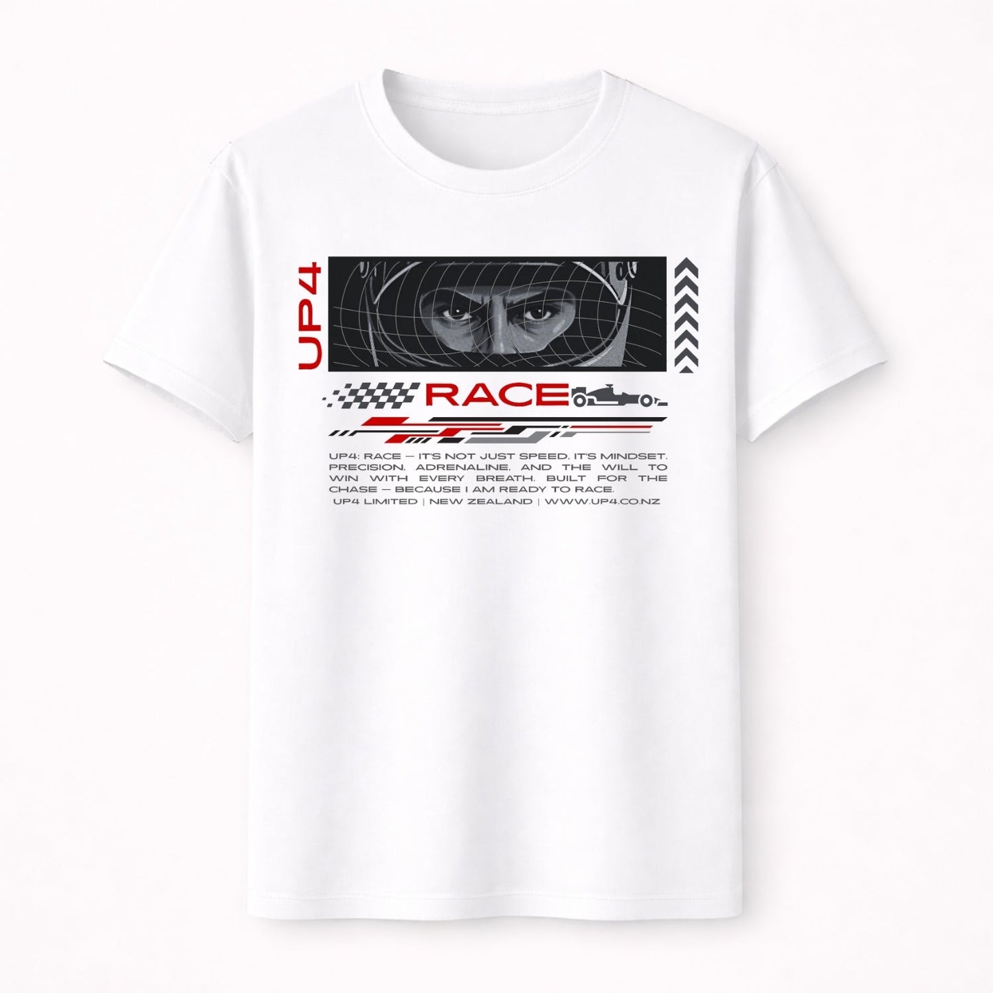UP4 Race | Men's T-Shirt | Front