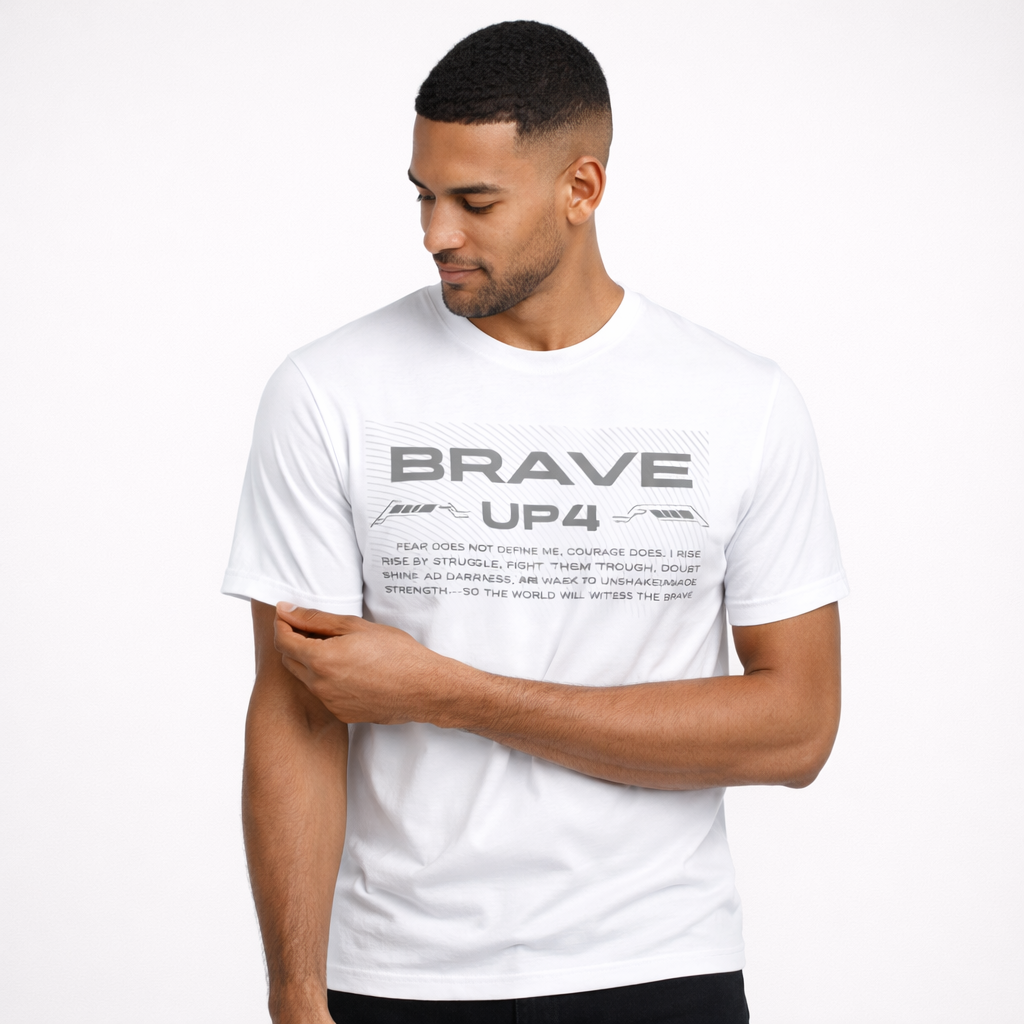 UP4 Brave | Men's T-Shirt | Model