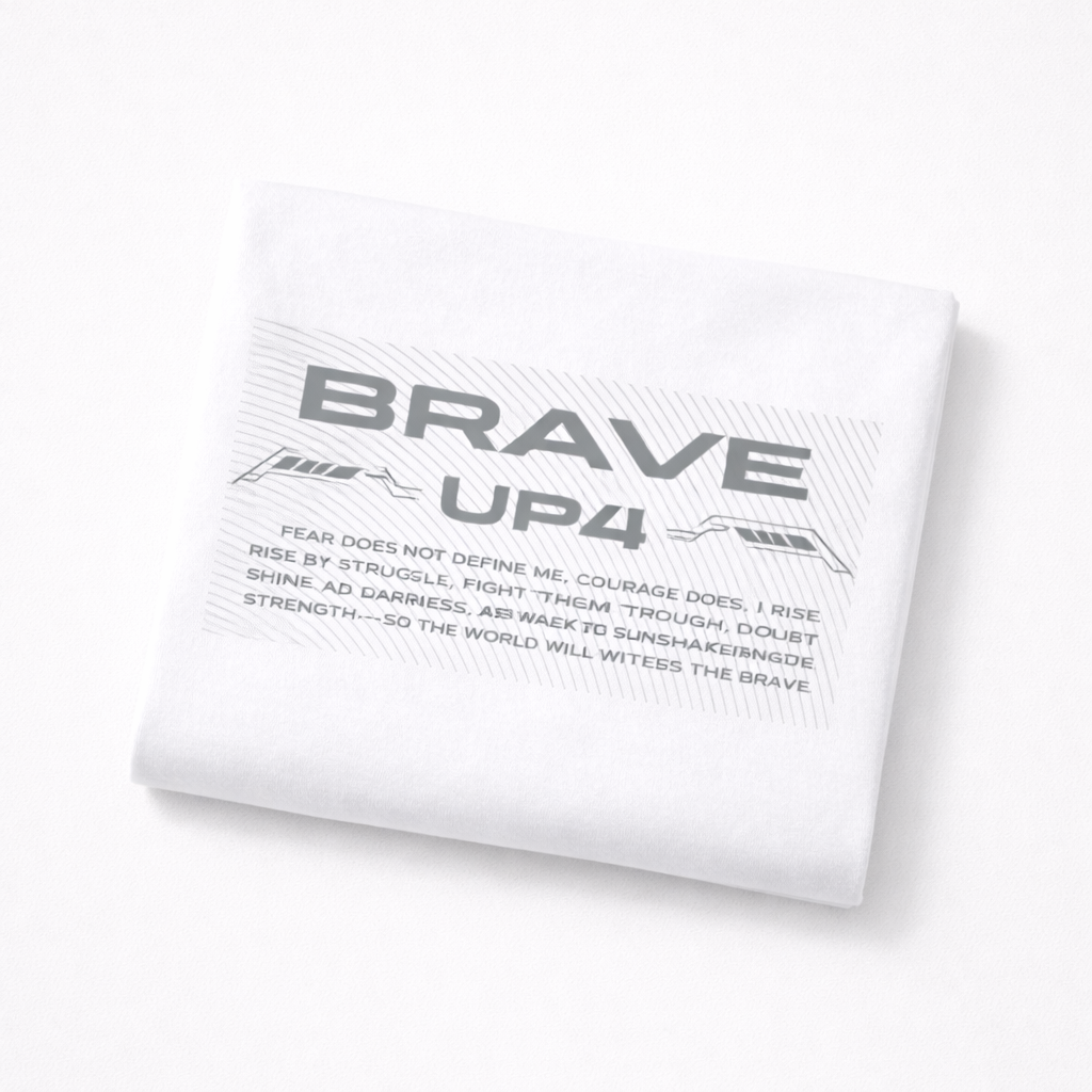 UP4 Brave | Men's T-Shirt | Folded