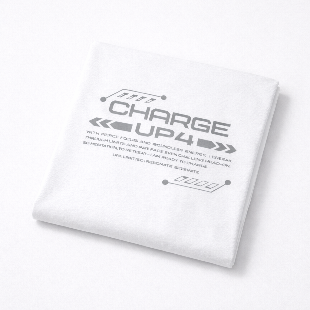 UP4 Charge | Men's T-Shirt | Folded