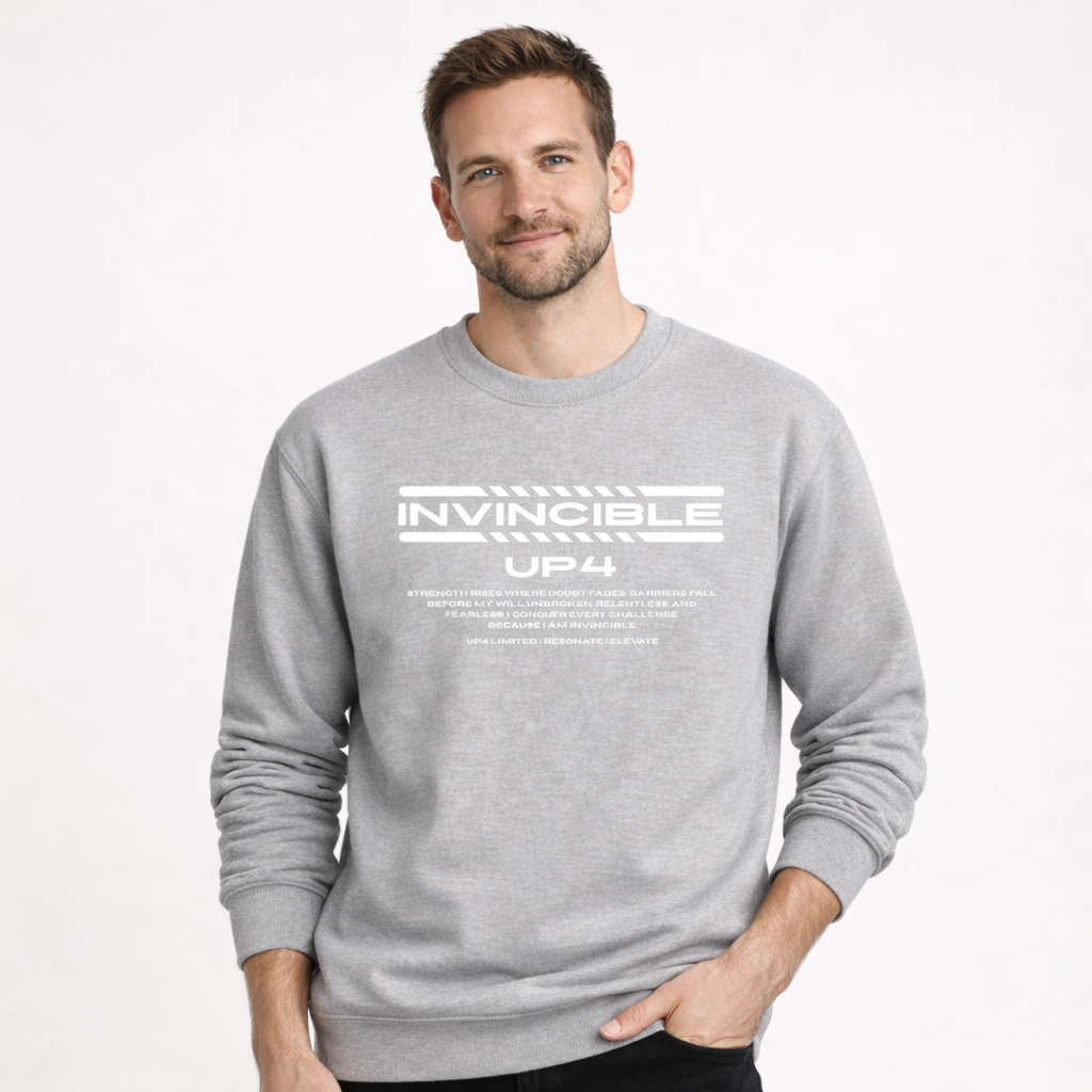 UP4 Invincible | Men's Sweatshirt | Model