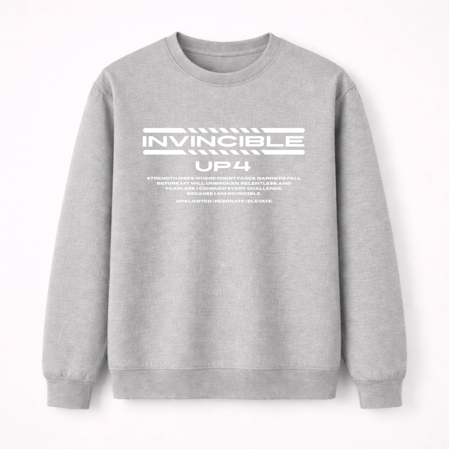 UP4 Invincible | Men's Sweatshirt | Front