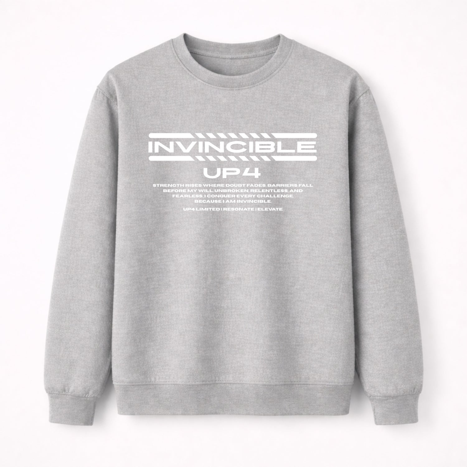 UP4 Invincible | Men's Sweatshirt | Front
