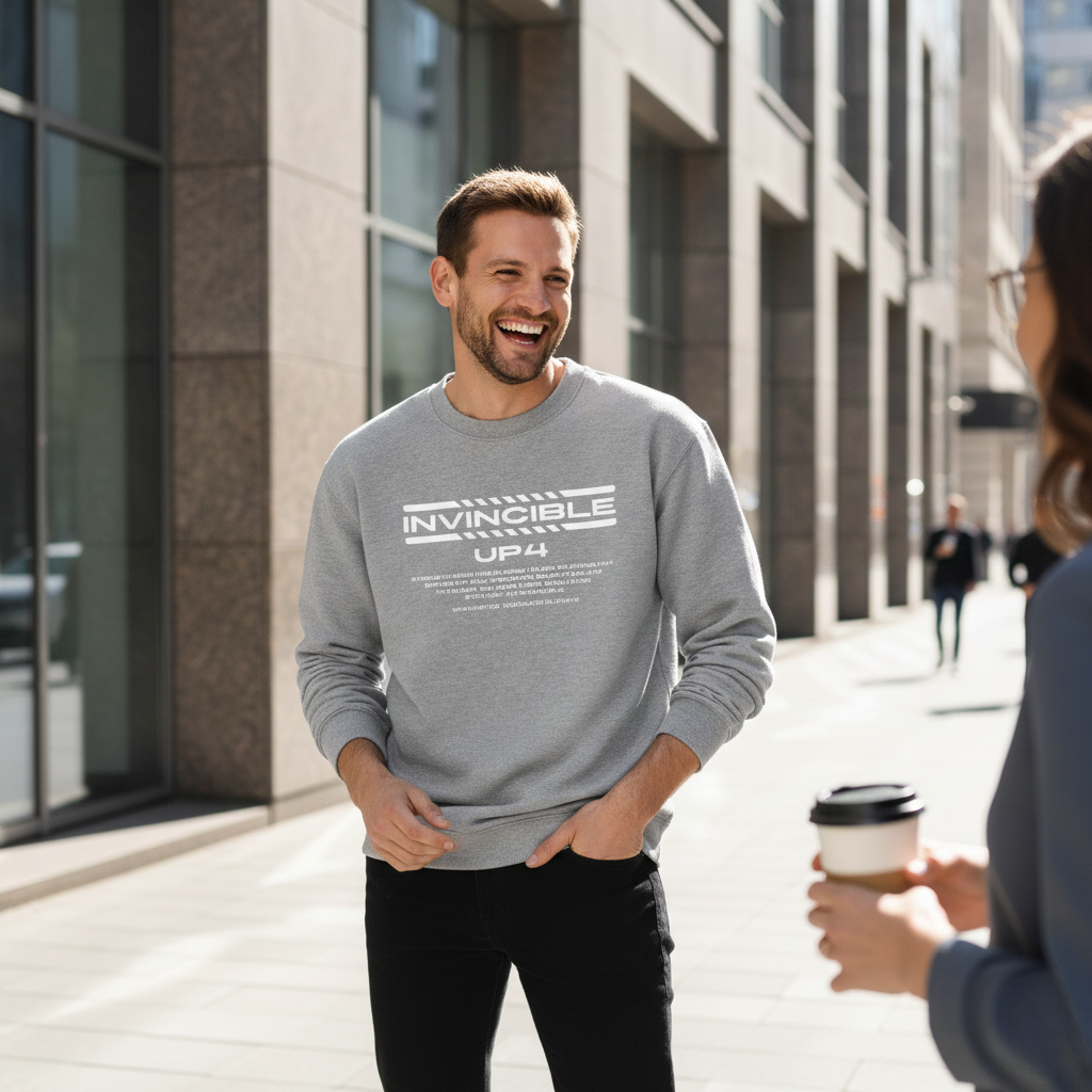UP4 Invincible | Men's Sweatshirt | Reallife