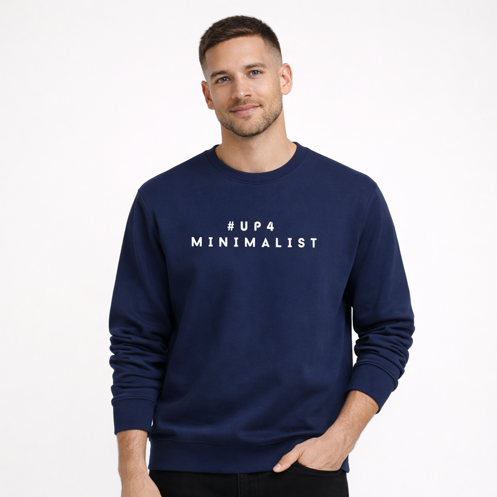 UP4 Minimalist | Men's Sweatshirt | Model