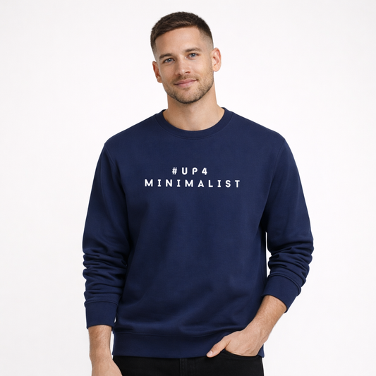 UP4 Minimalist | Men's Sweatshirt | Model