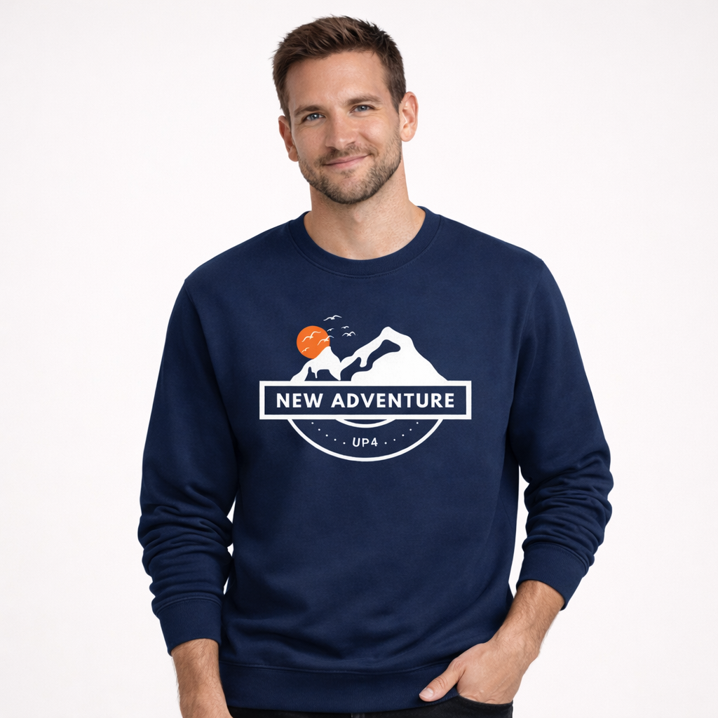UP4 New Adventure | Men's Sweatshirt | Model