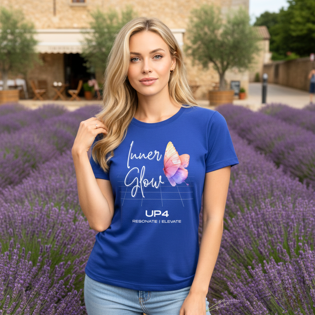 UP4 Inner Glow | Women's Slim T-Shirt | Reallife
