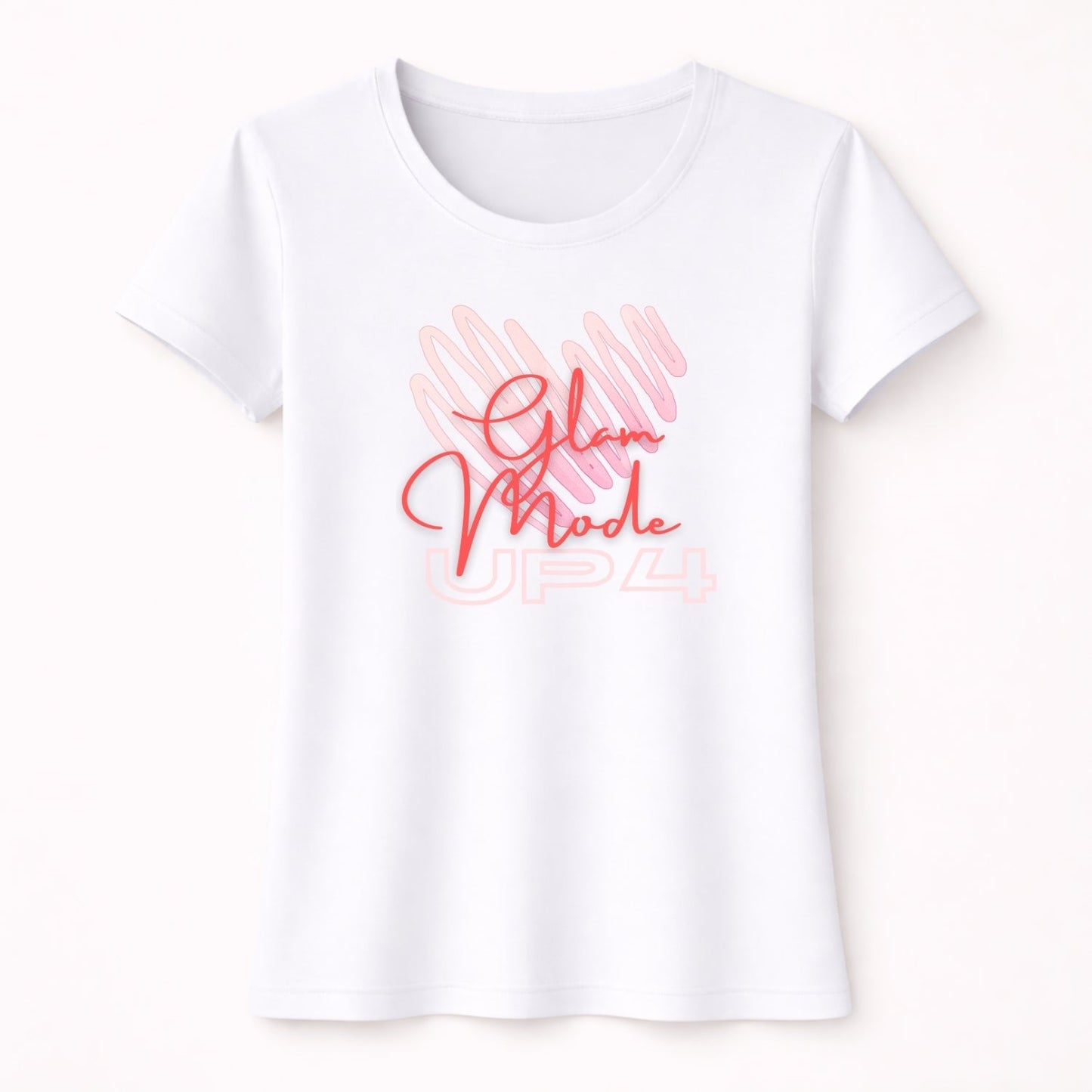 UP4 Glam Mode | Women's Slim T-Shirt | Front