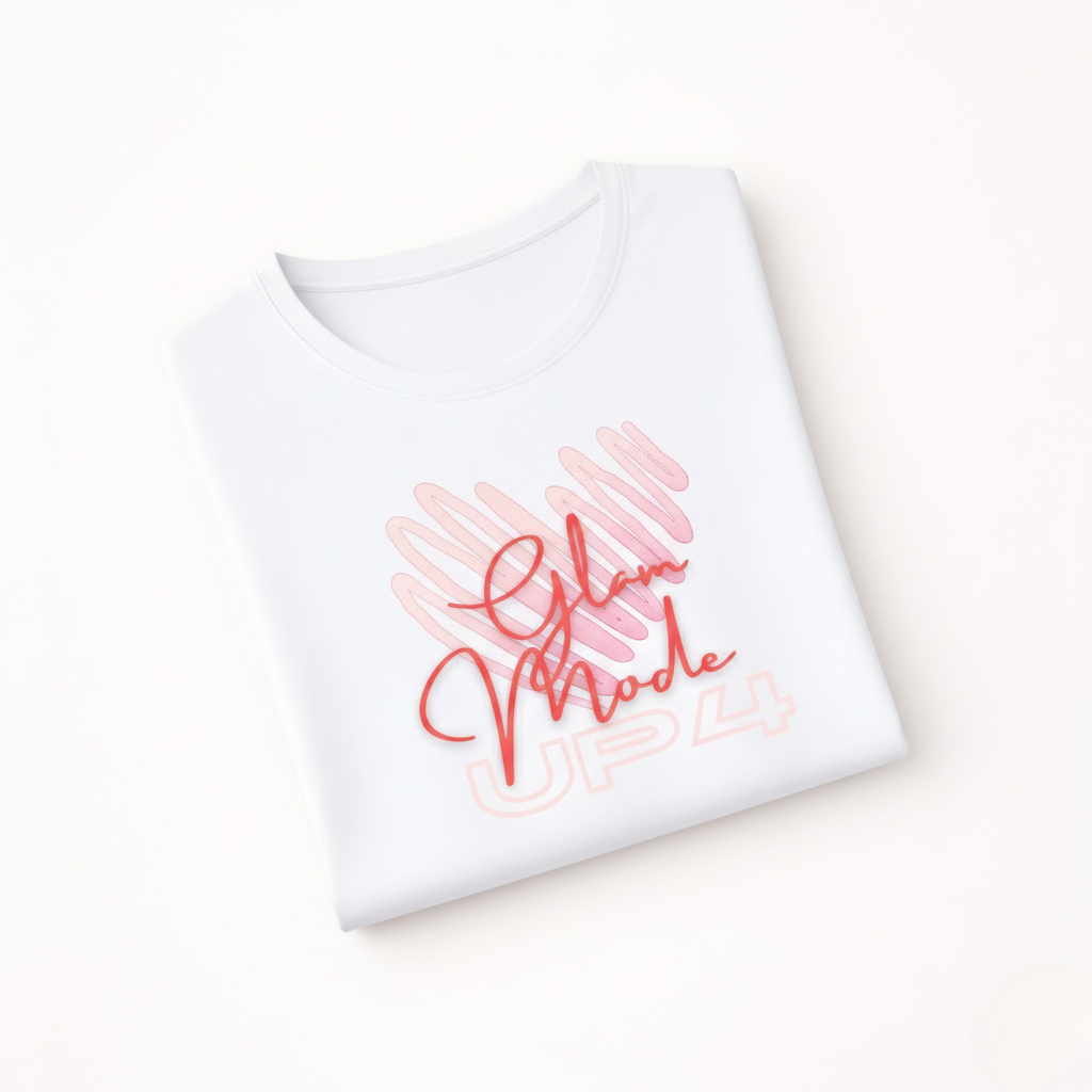 UP4 Glam Mode | Women's Slim T-Shirt | Folded