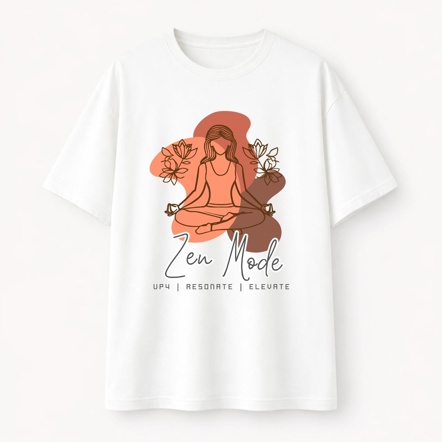 UP4 Zen Mode | Women's Oversized T-Shirt | Front
