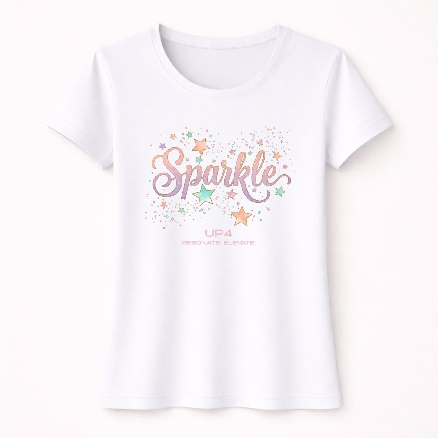 UP4 Sparkle | Women's Slim T-Shirt | Front